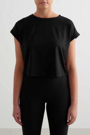 sport T-shirt  Soft Basic zwart