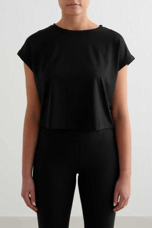 sport T-shirt Soft Basic zwart