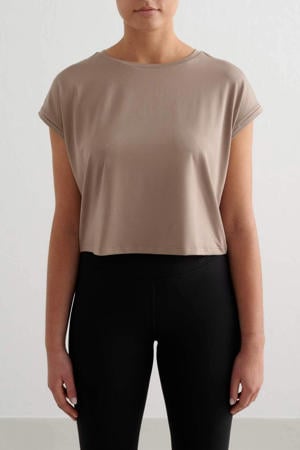 sport T-shirt  Soft Basic bruin