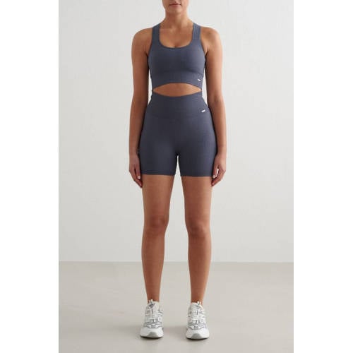 Aim'n sportshort grijsblauw afbeelding