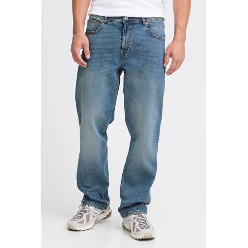 Solid SDISNI RYAN straight leg regular fit jeans light vintage blue denim afbeelding