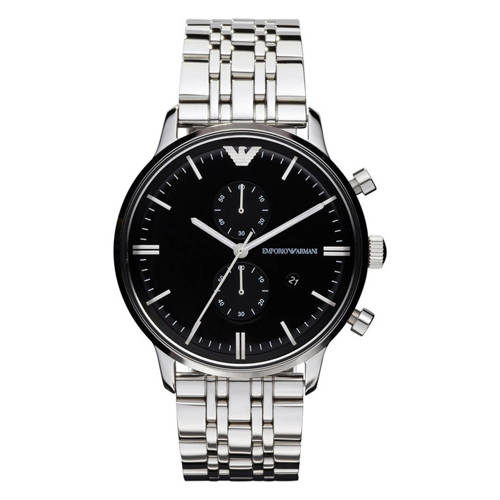 Emporio Armani horloge AR0389 zilverkleurig afbeelding