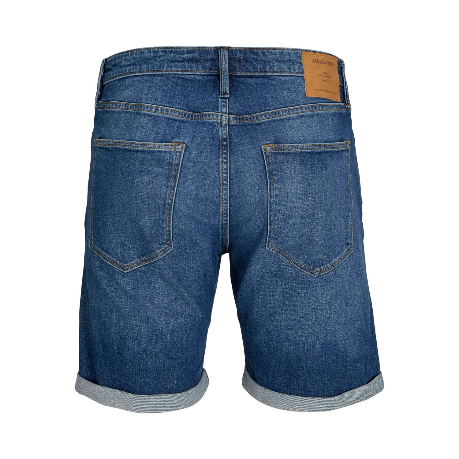 JACK & JONES JEANS INTELLIGENCE denim regular short JJIRICK JJIEVAN medium blue