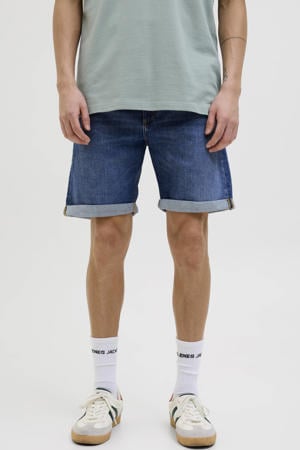 denim regular short JJIRICK JJIEVAN medium blue