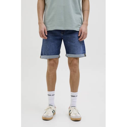 JACK & JONES JEANS INTELLIGENCE denim regular short JJIRICK JJIEVAN medium blue afbeelding