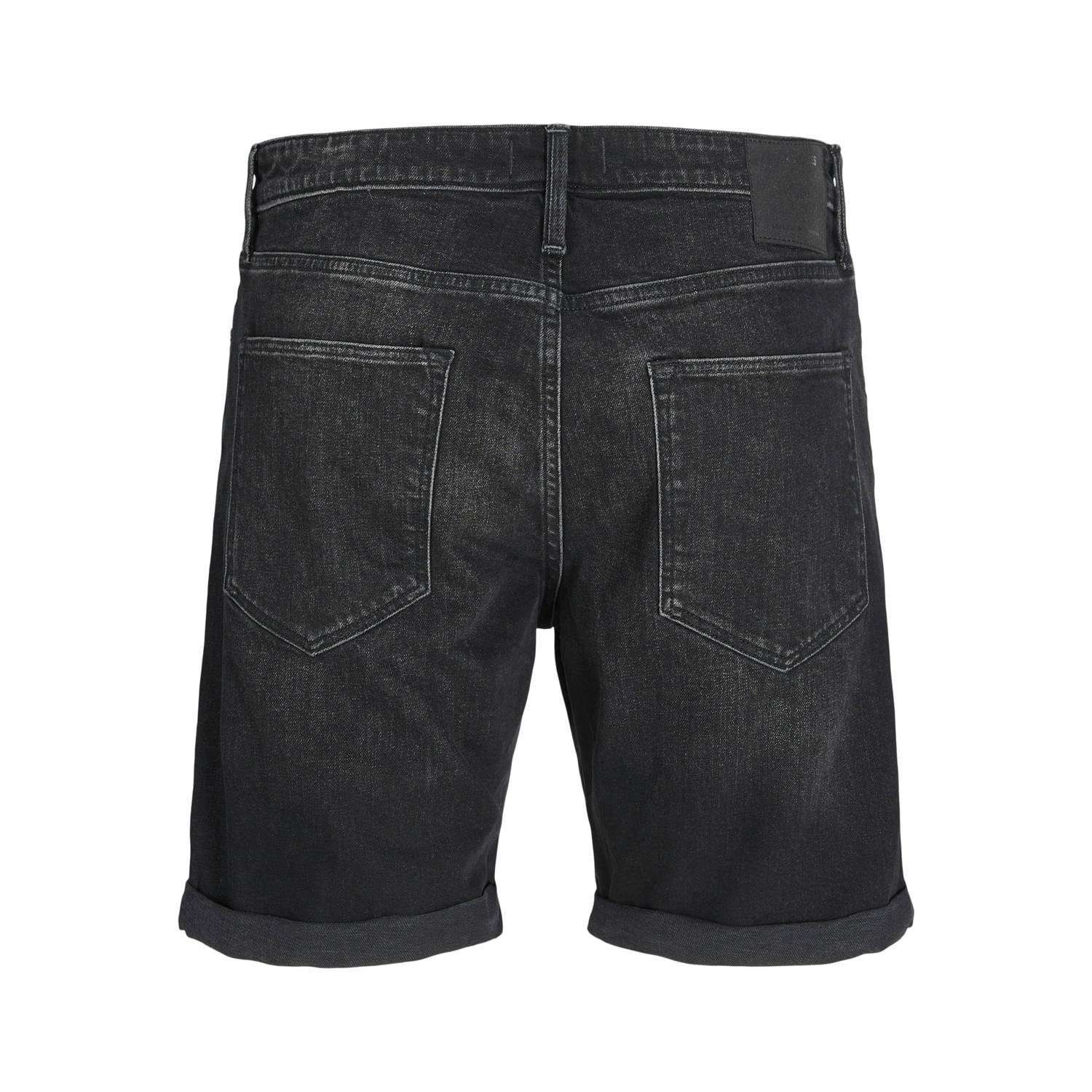 JACK & JONES JEANS INTELLIGENCE denim regular short JJIRICK JJIEVAN black denim