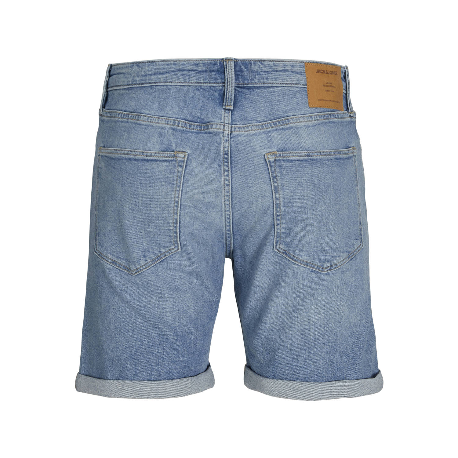 JACK & JONES JEANS INTELLIGENCE denim regular short JJIRICK JJIEVAN light blue