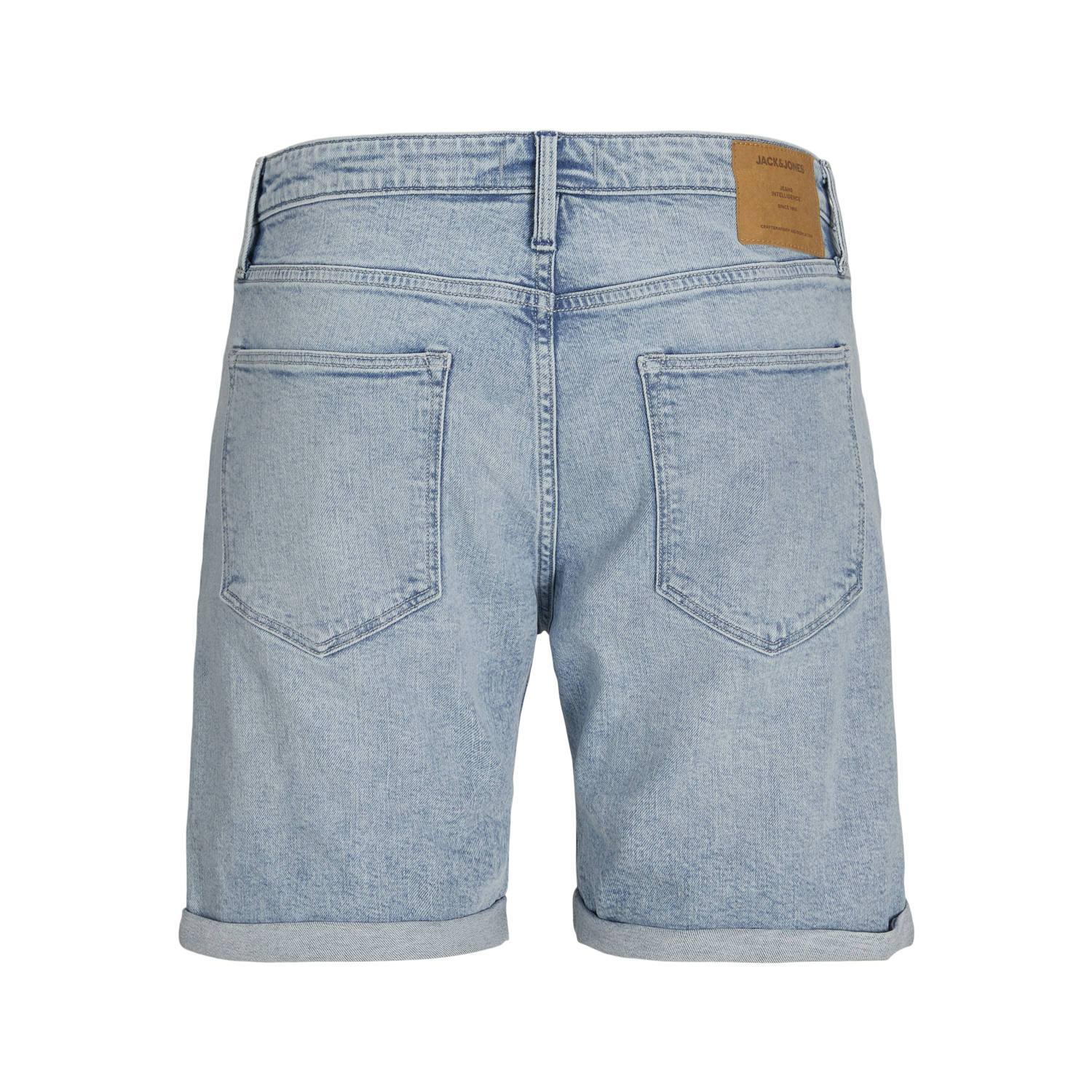 JACK & JONES JEANS INTELLIGENCE denim regular short JJIRICK JJIEVAN light blue