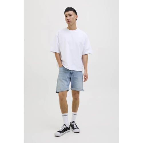 JACK & JONES JEANS INTELLIGENCE denim regular short JJIRICK JJIEVAN light blue afbeelding