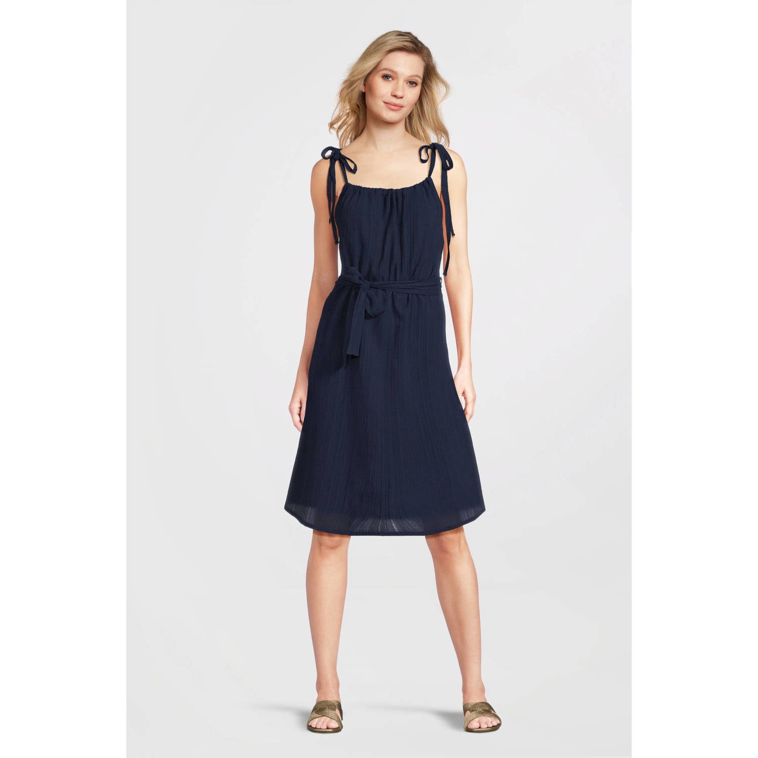 Tramontana jurk donkerblauw