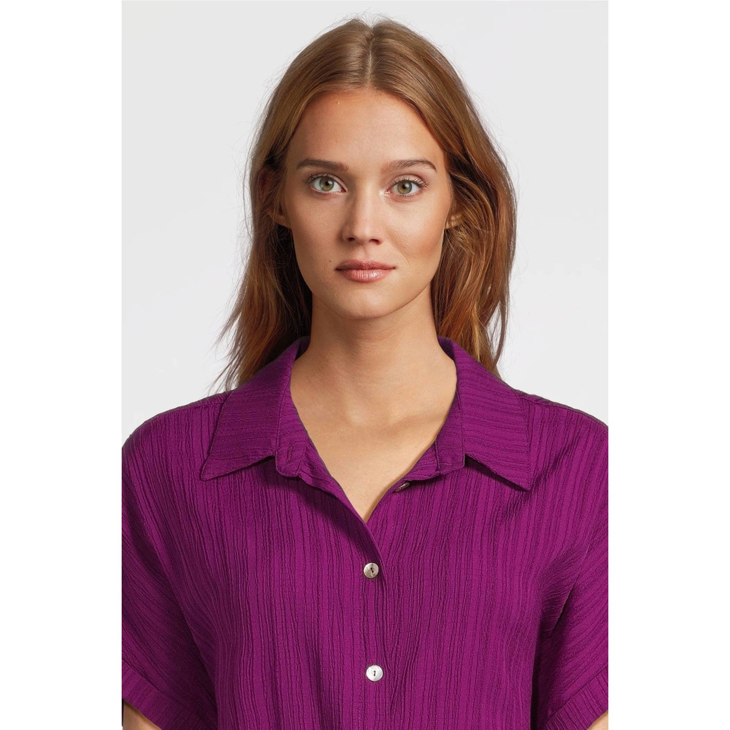 Tramontana blousejurk violet