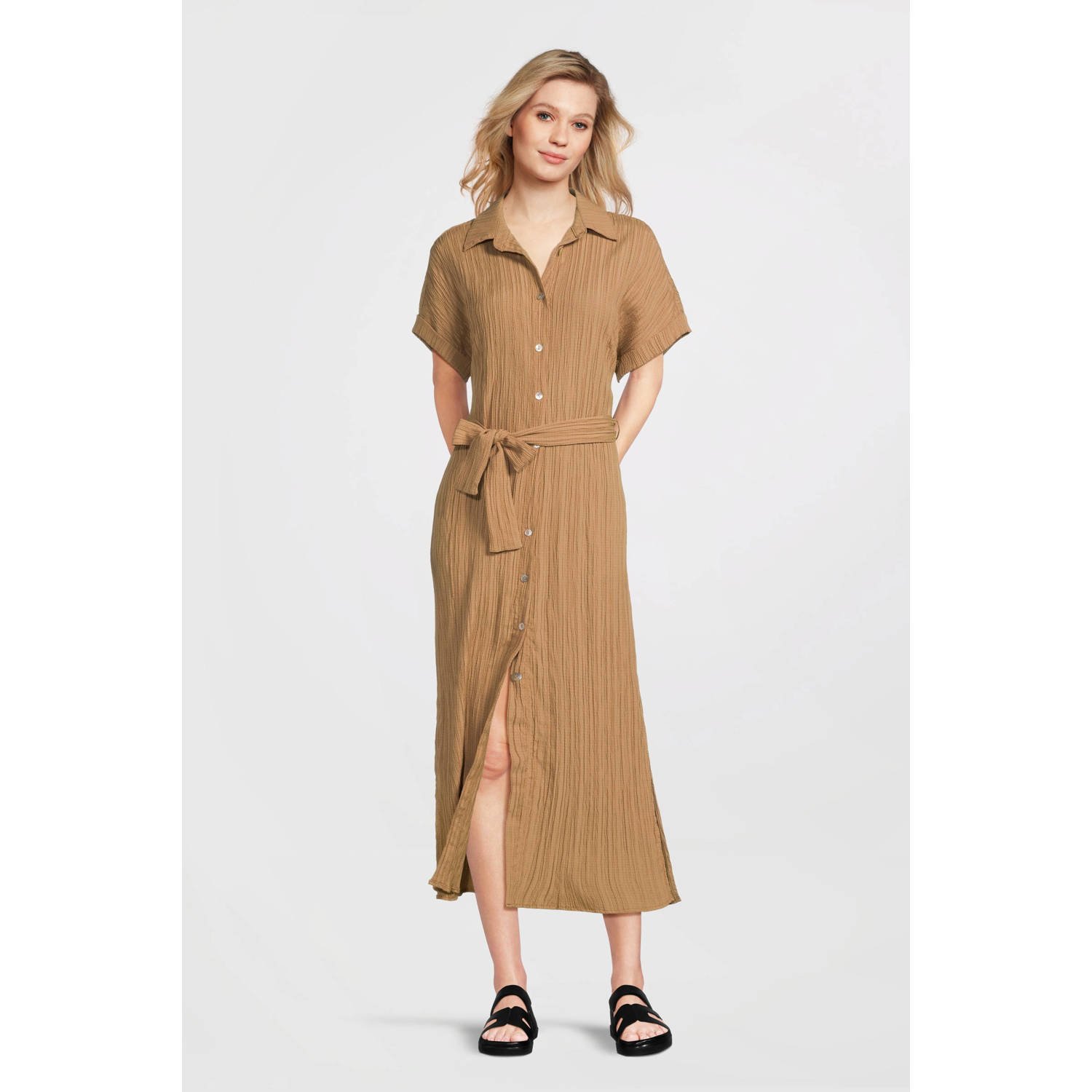 Tramontana blousejurk camel