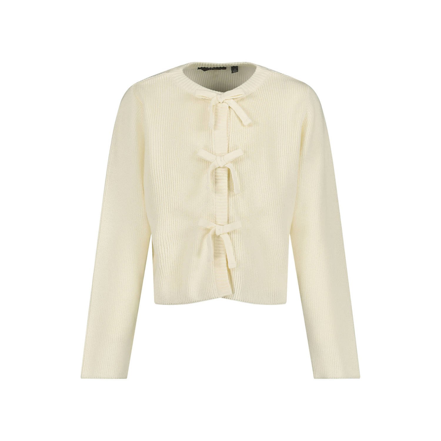 LEVV cardigan ecru gebreid