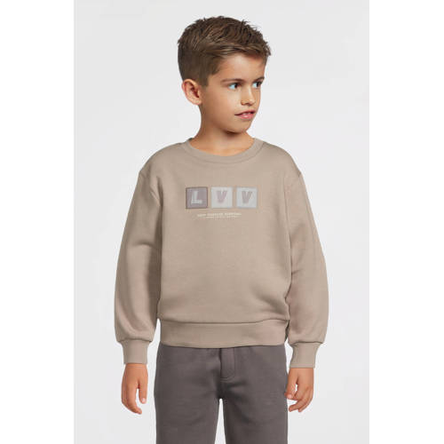 LEVV sweater taupe afbeelding