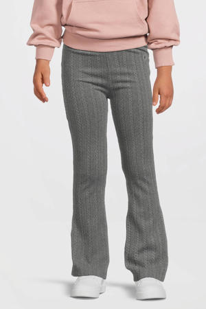 regular flared broek oudroze