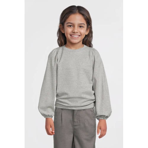 LEVV longsleeve grijs met lurex afbeelding