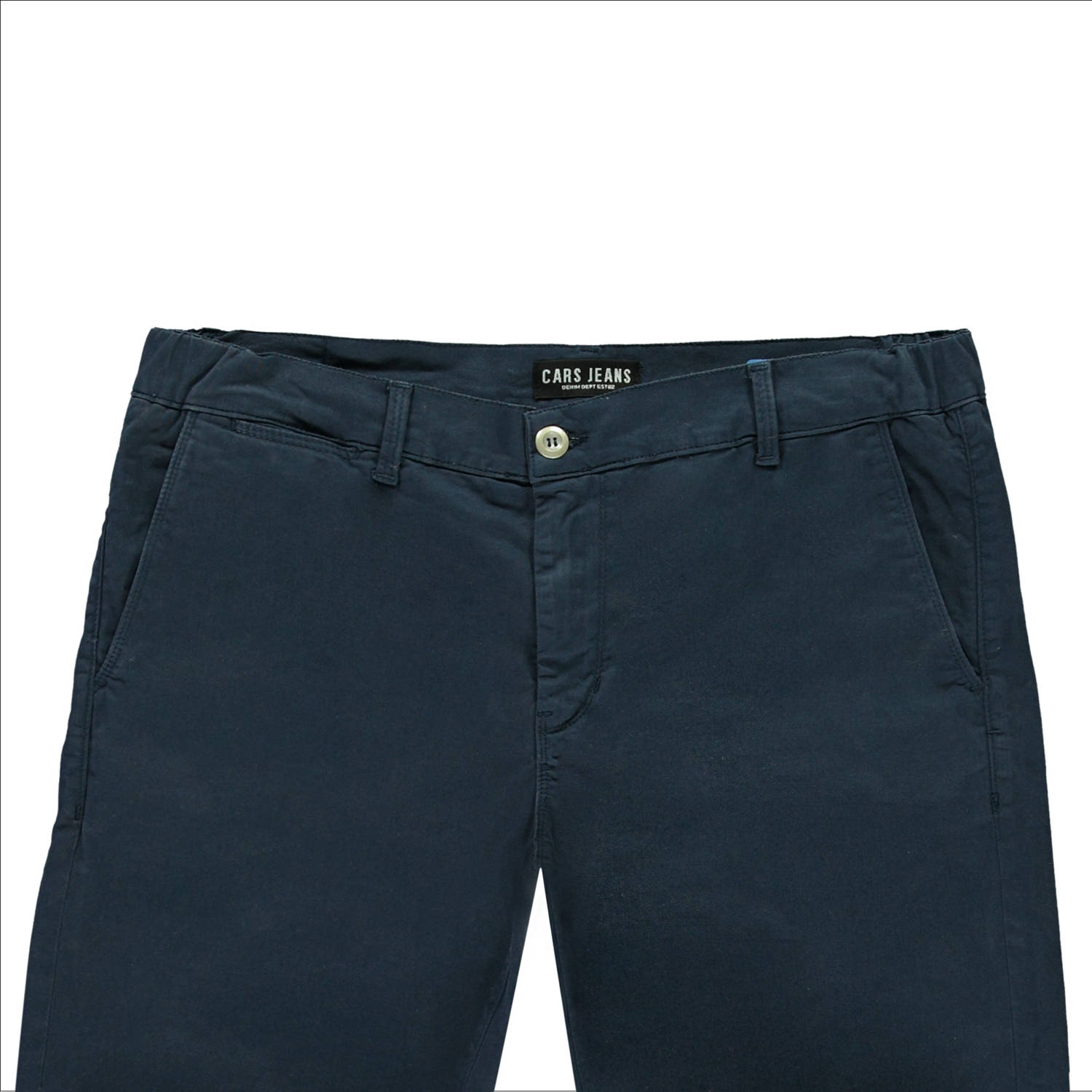 Cars regular chino short donkerblauw