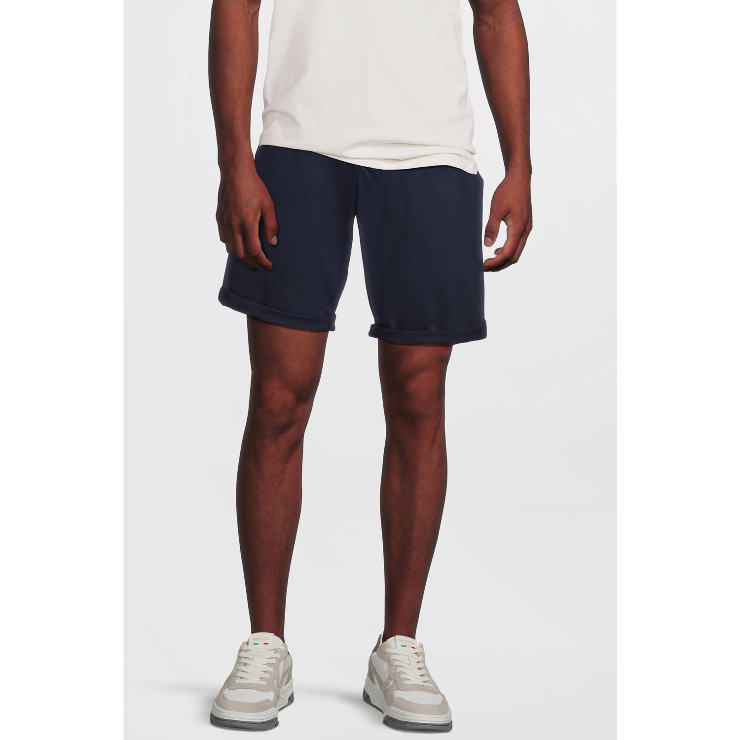 Cars regular chino short donkerblauw