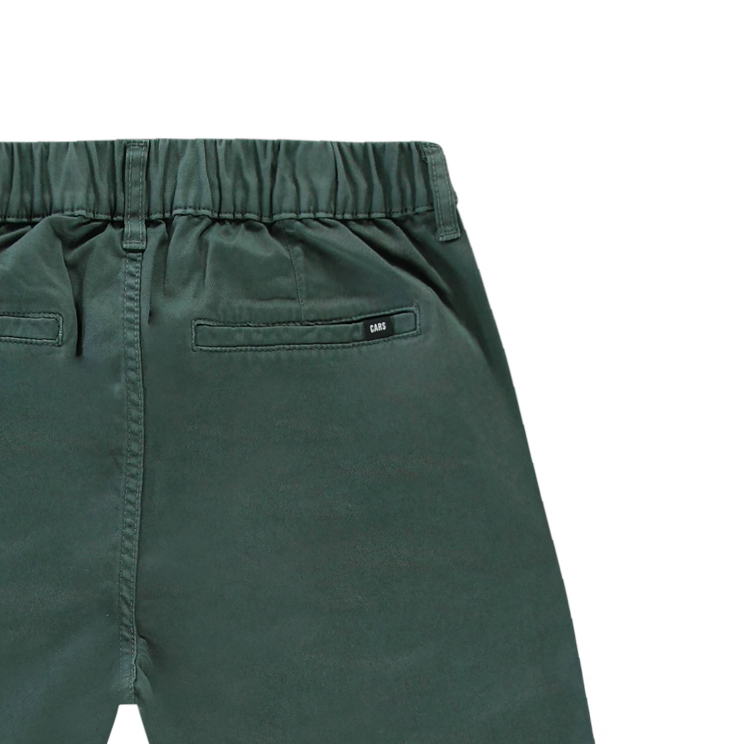 Cars regular chino short donkergroen