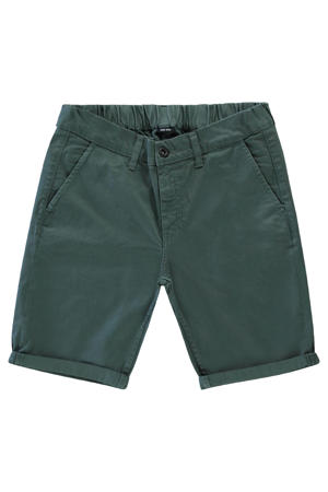 regular chino short donkergroen
