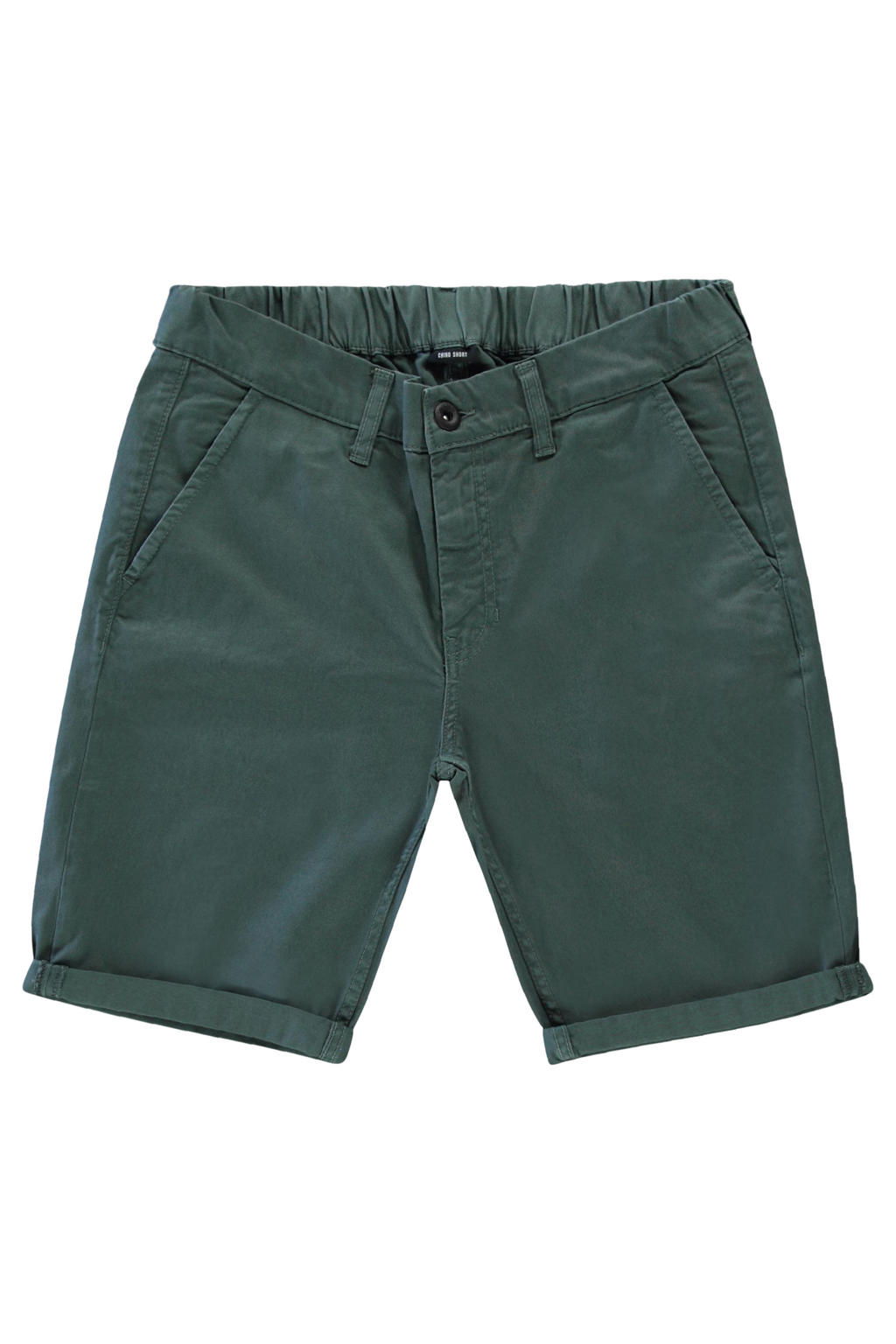 Cars regular chino short donkergroen