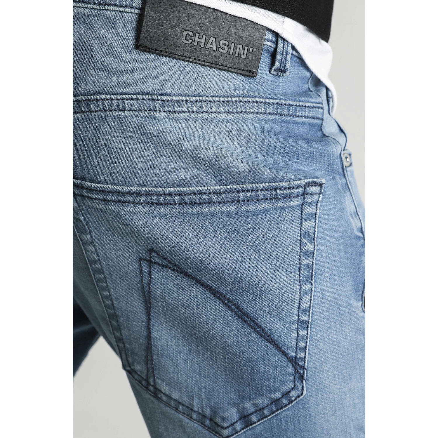 CHASIN' Crown Barkis tapered jeans blaid
