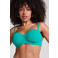 Hunkemöller voorgevormde strapless beugel bikinitop Scallop groen