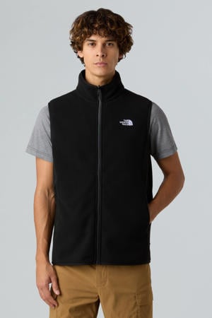 fleece bodywarmer Glacier zwart