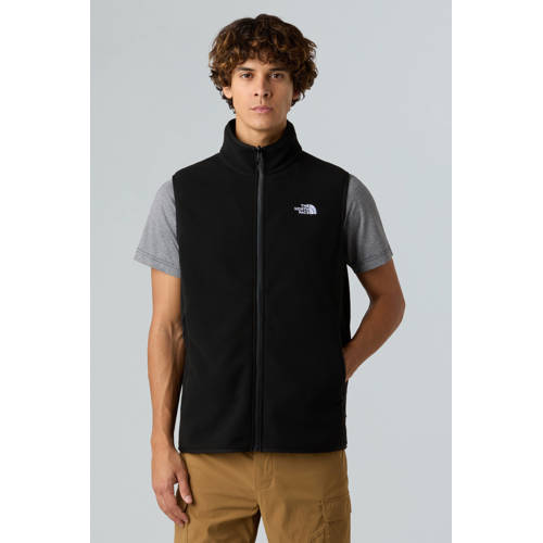 The North Face fleece bodywarmer Glacier zwart afbeelding