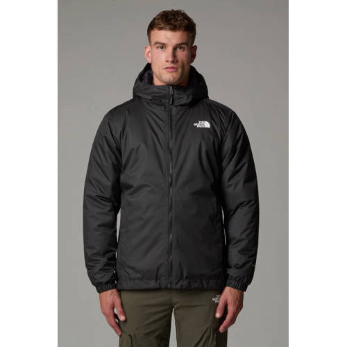 The North Face gewatteerde jas Quest zwart afbeelding