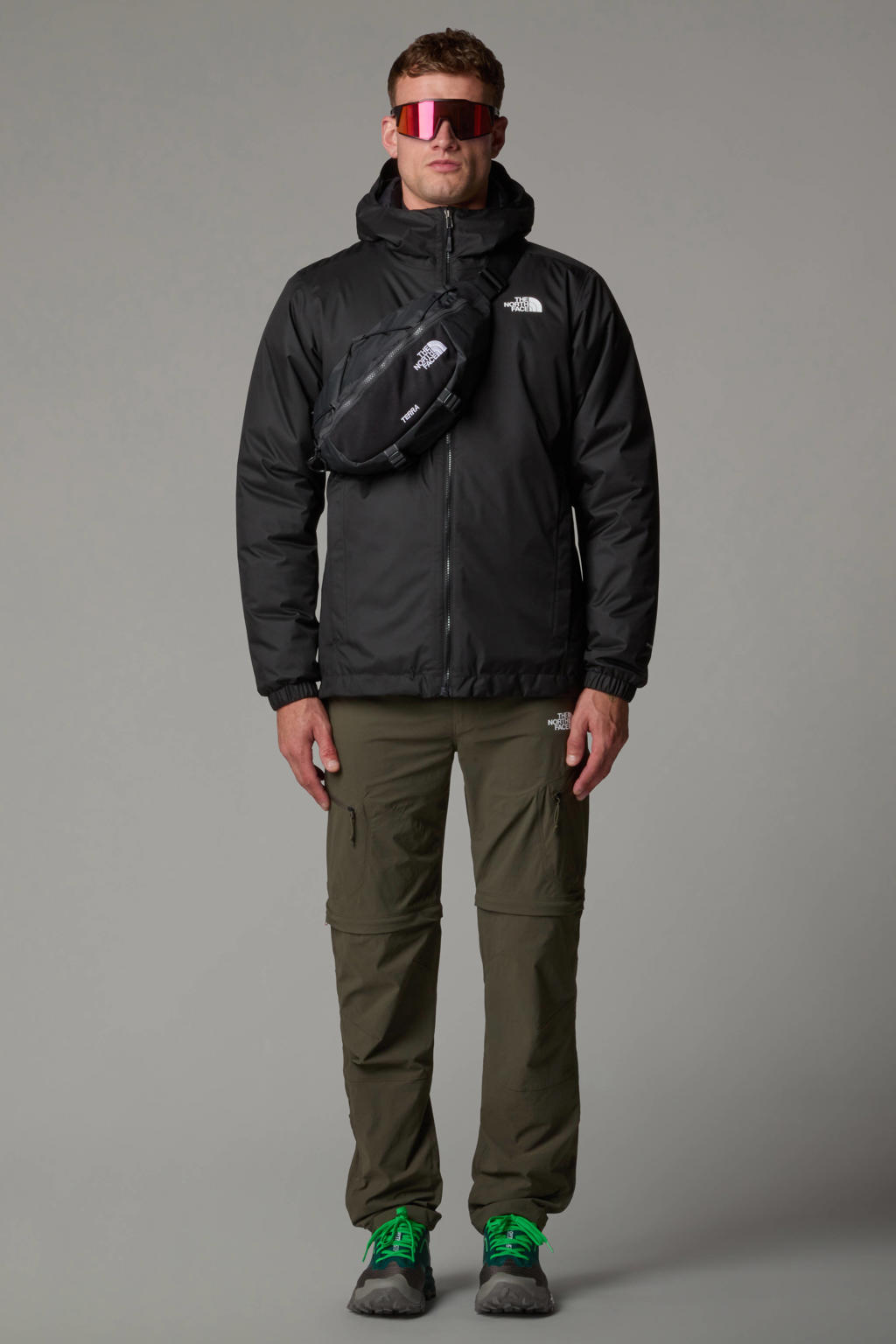 Adidas Terrex TERREX MULTI LIGHT DOWN HOODED - Gewatteerde Jas Preloved Fig Add41f00b J11