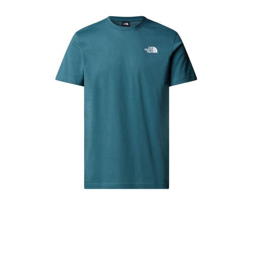 The North Face T-shirt Box NSE blauw afbeelding