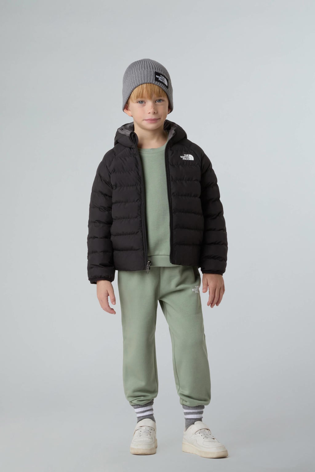 The North Face reversible jas Perrito zwart