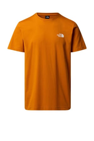 T-shirt Simple Dome oranje