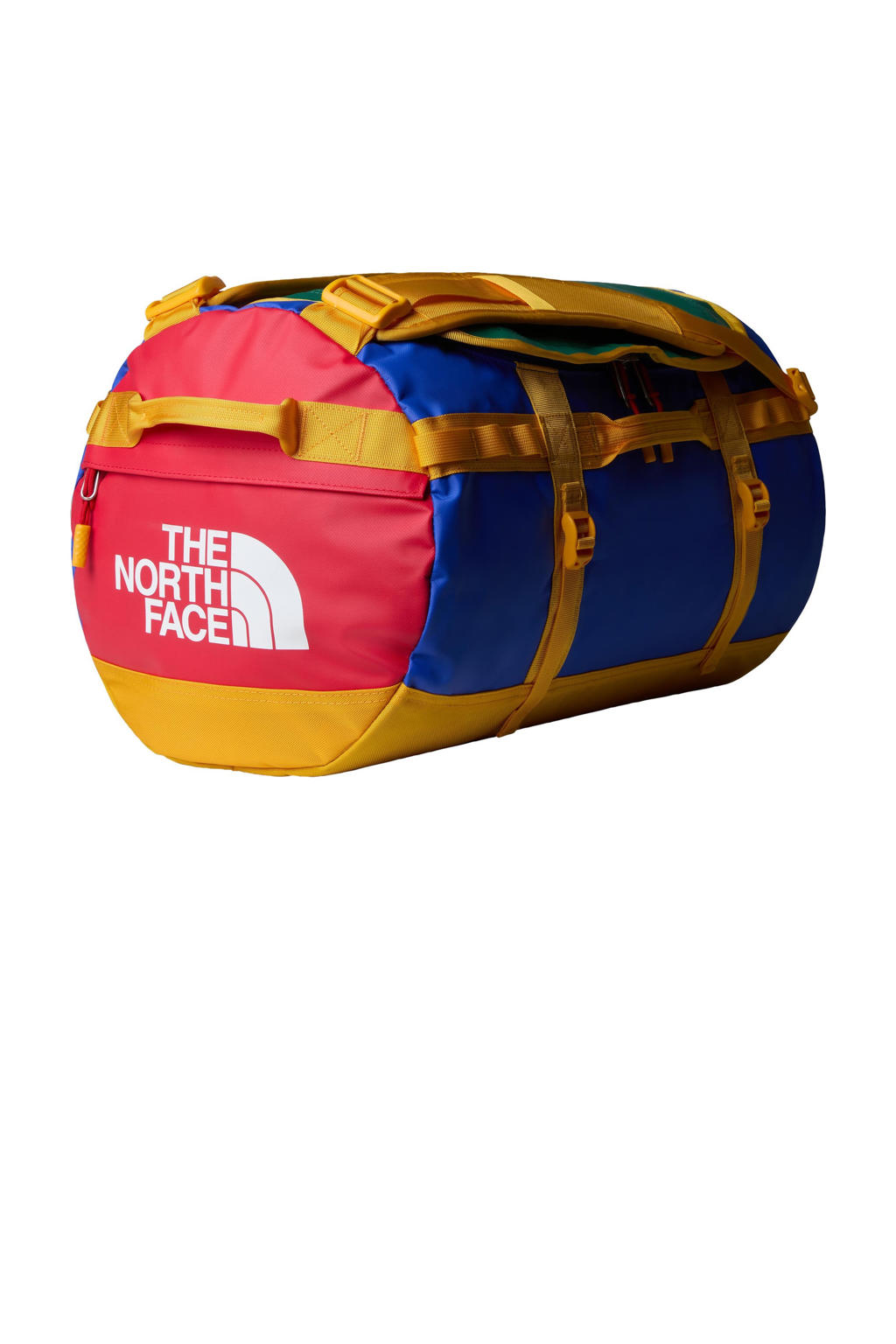The North Face reistas Base Camp Duffel - S (50 L) blauw/rood/geel