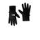The North Face handschoenen Etip zwart