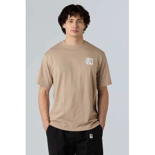 The North Face T-shirt Connect beige afbeelding