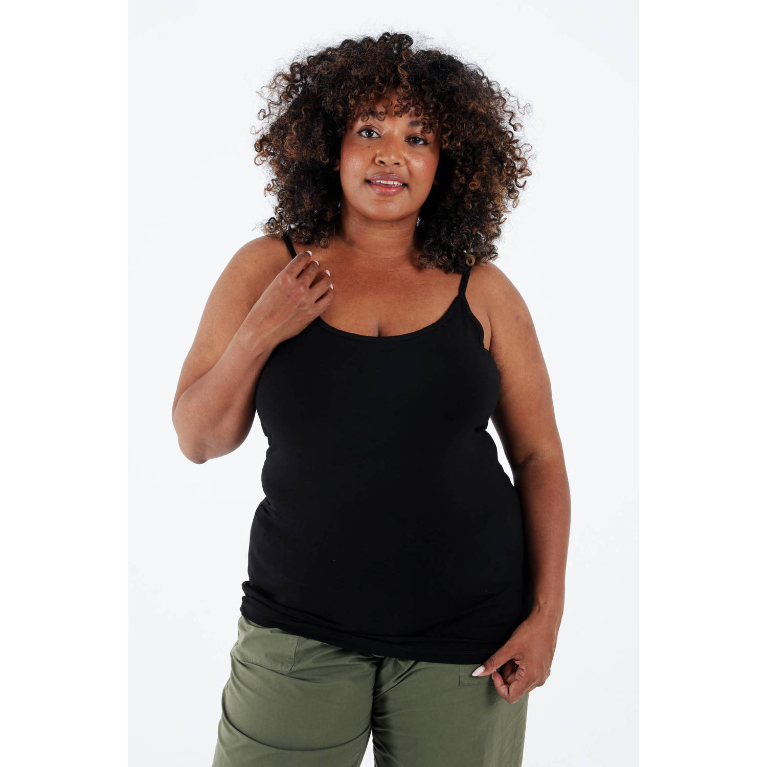 Paprika top zwart