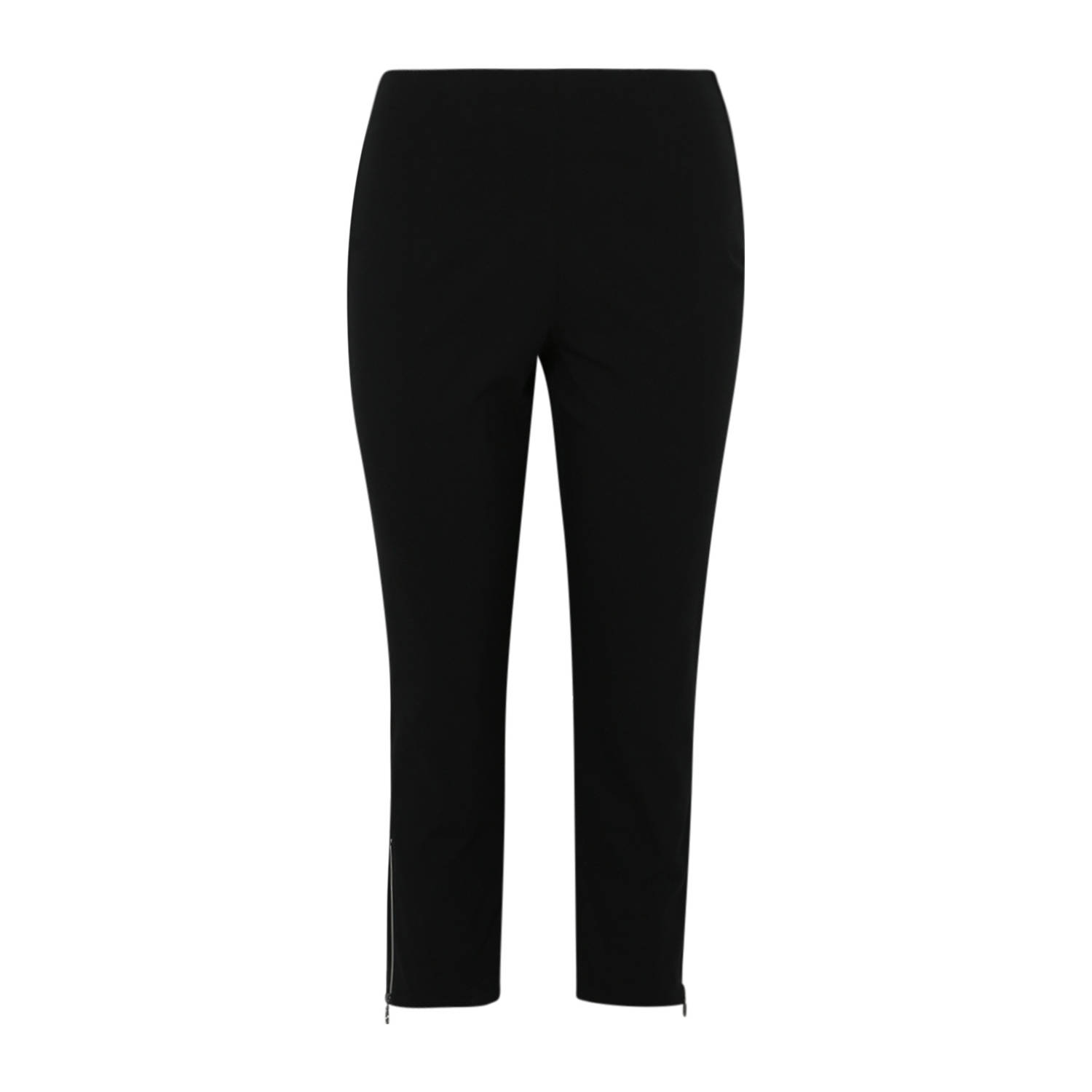 Paprika aansluitend regular waist broek zwart