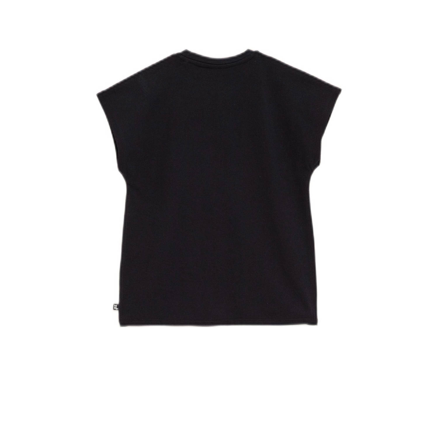 WE Fashion T-shirt zwart