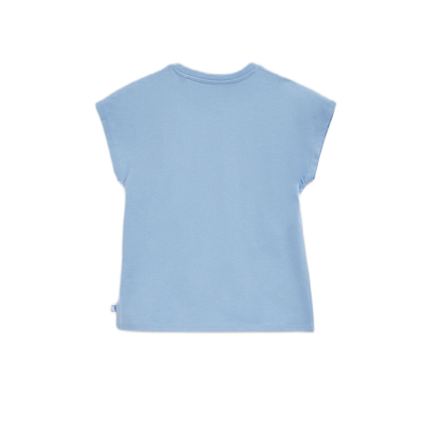 WE Fashion T-shirt lichtblauw