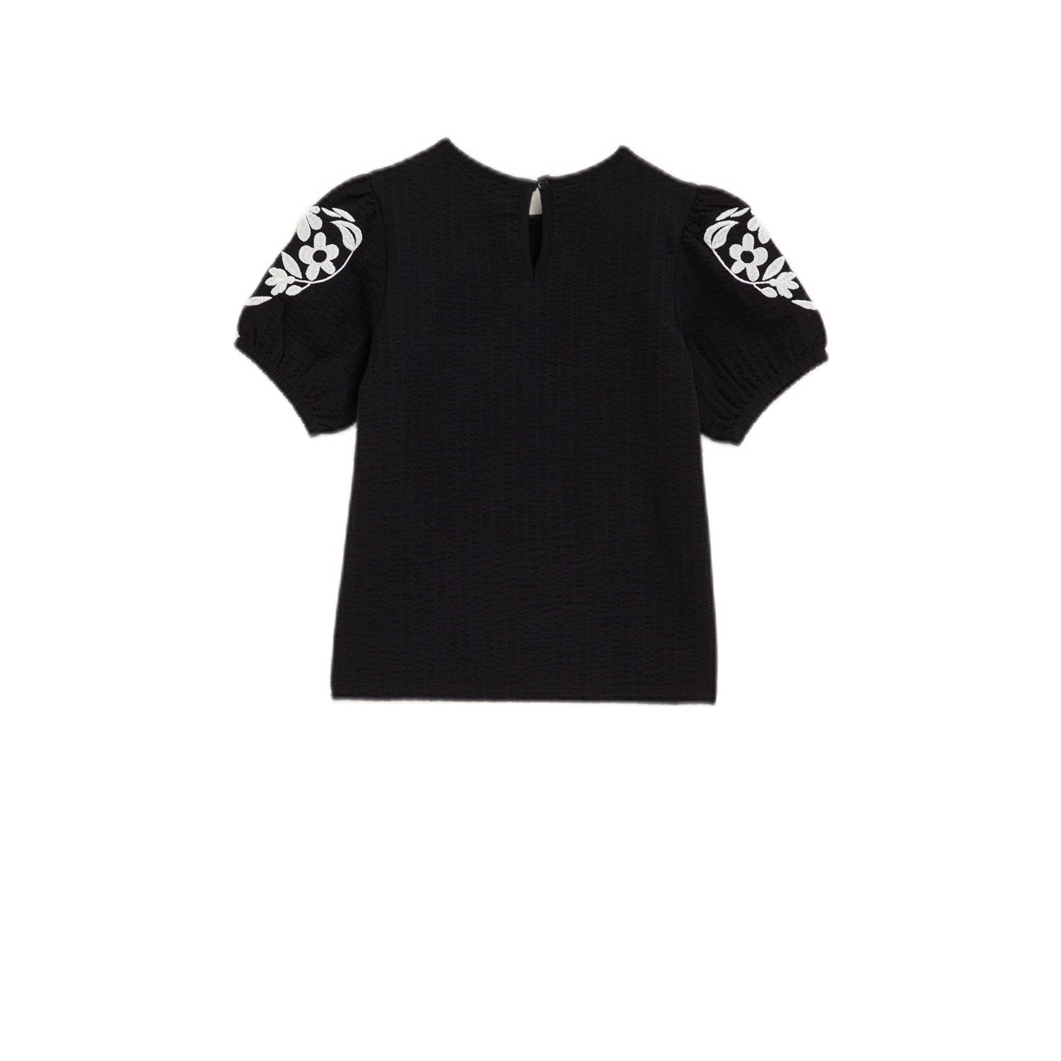 WE Fashion blousetop zwart