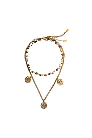 ketting goudkleurig