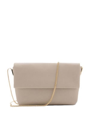 crossbody tas beige