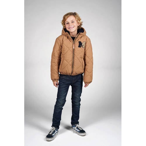 Moodstreet gewatteerde jas winter beige afbeelding