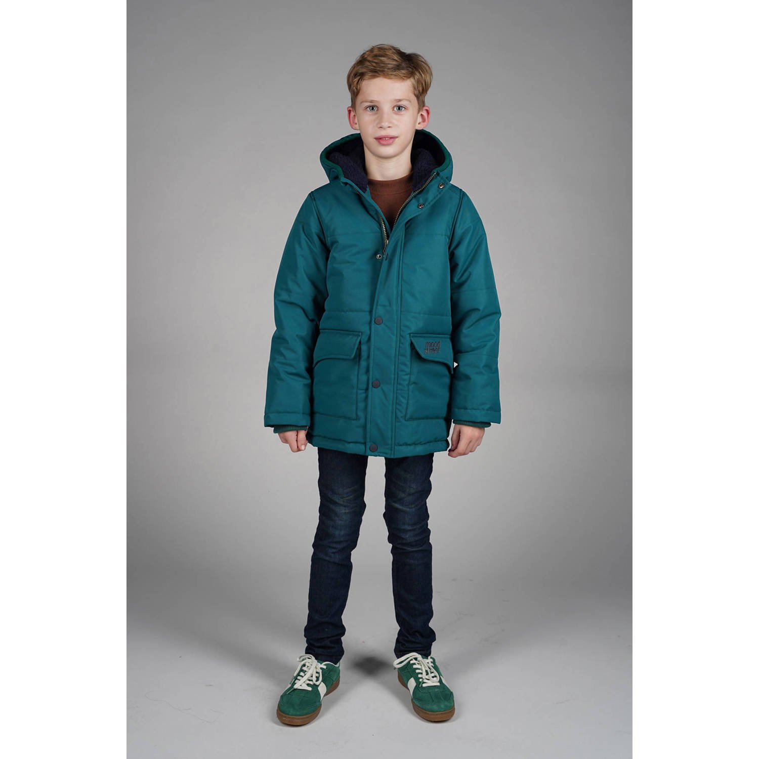 Moodstreet parka petrol