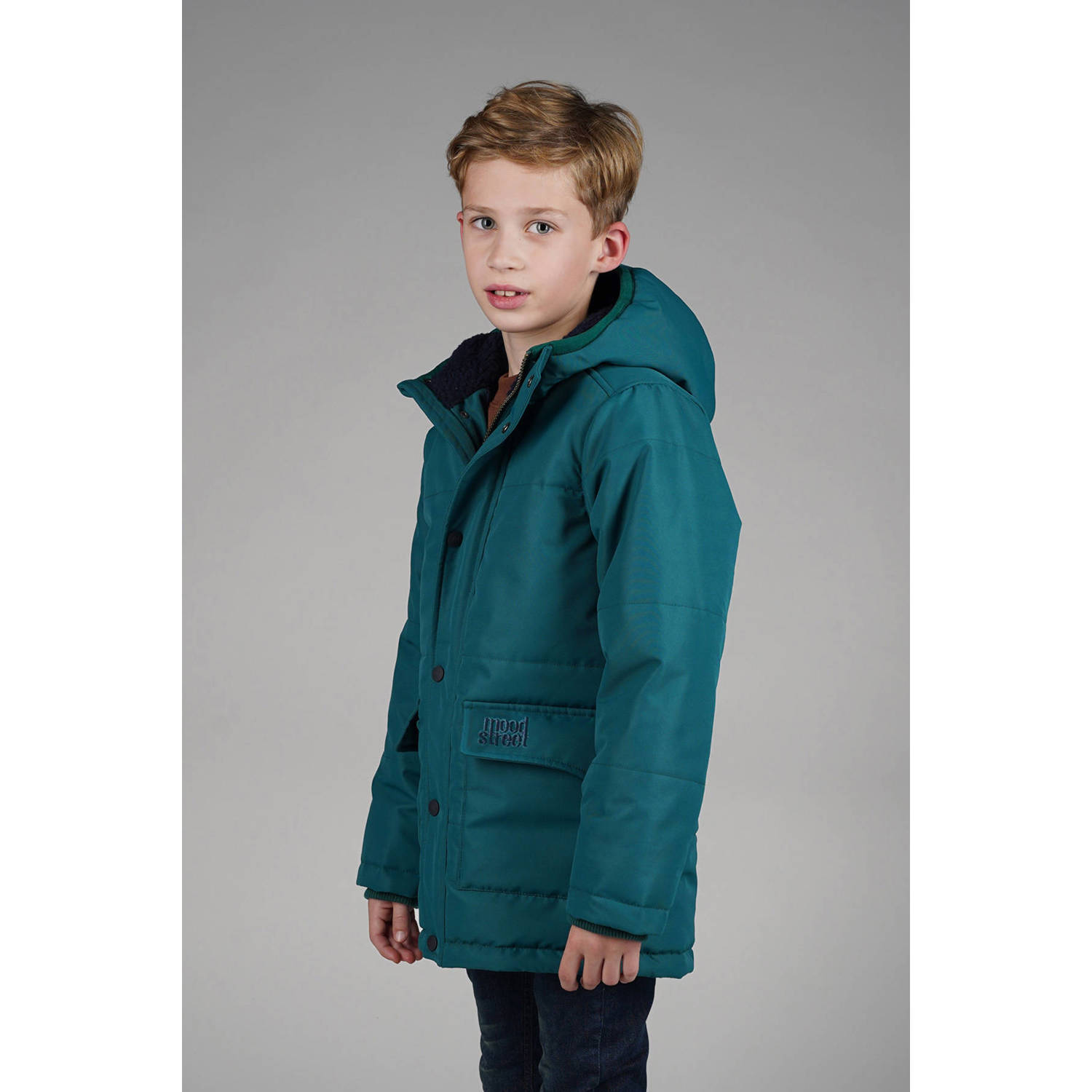 Moodstreet parka petrol