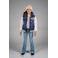 Moodstreet bomberjack winter blauw