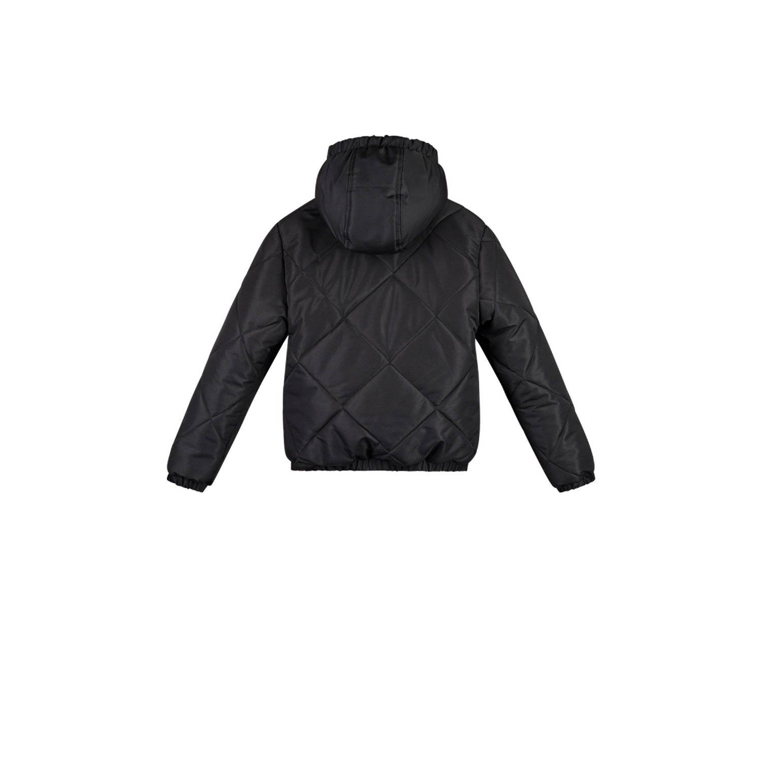 Moodstreet gewatteerde jas winter zwart