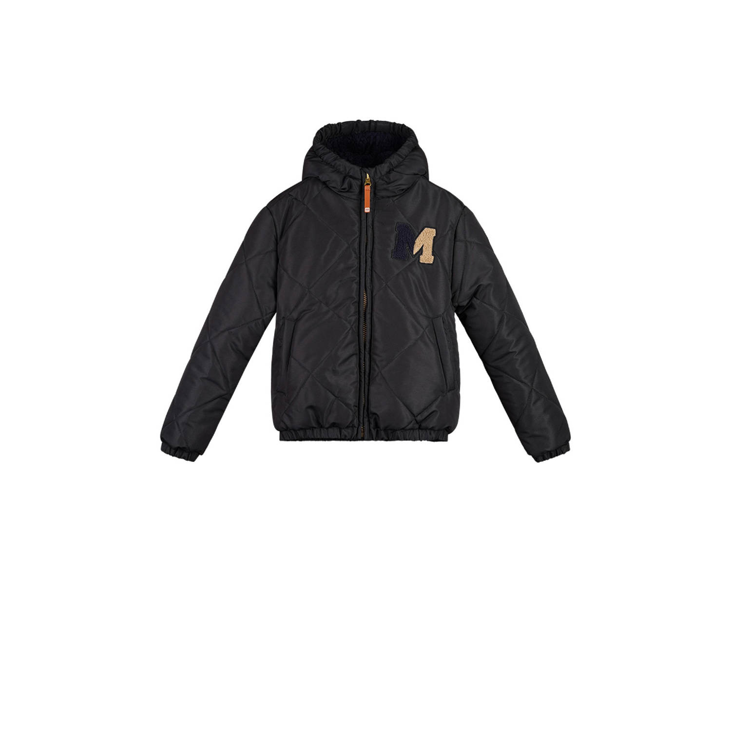 Moodstreet gewatteerde jas winter zwart